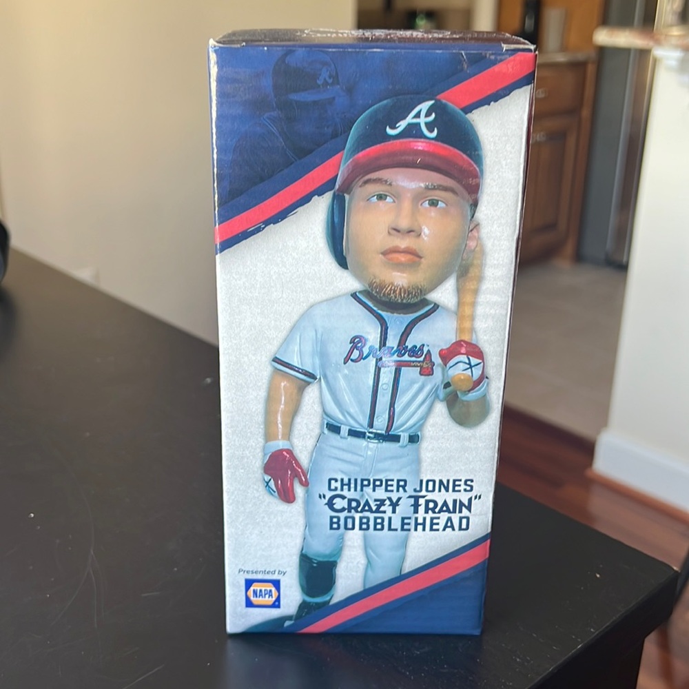Chipper Jones Crazy Train Bobblehead